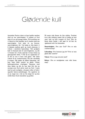 Glødende kull